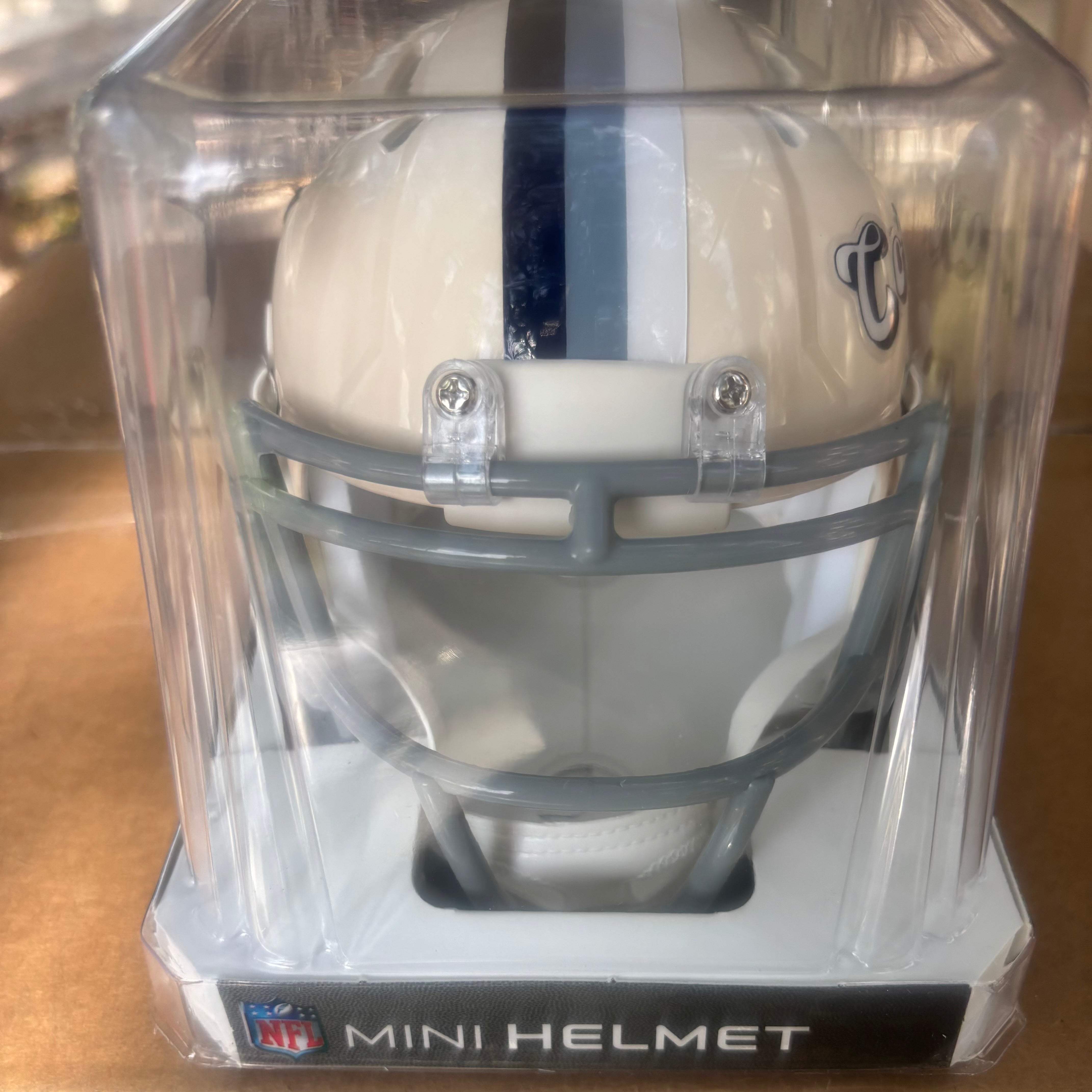 Dallas Cowboys Speed Mini Football Helmet RETRO - NFL