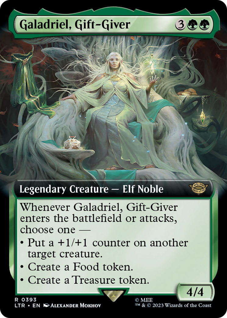 Galadriel, Gift-Giver (LTR-393) - The Lord of the Rings: Tales of Middle-earth: (Extended Art)