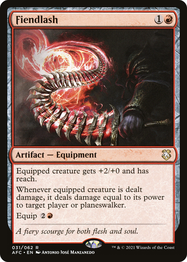 Fiendlash (AFC-031) - Forgotten Realms Commander