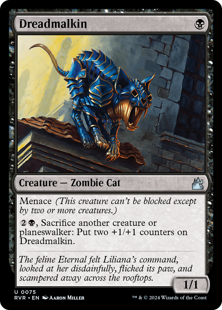 Dreadmalkin (RVR-075) - Ravnica Remastered