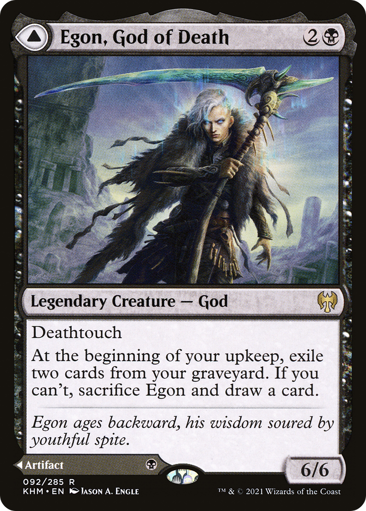 Egon, God of Death // Throne of Death (KHM-092) - Kaldheim
