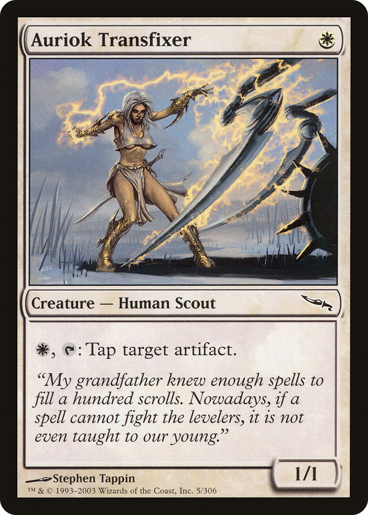 Auriok Transfixer (MRD-005) - Mirrodin