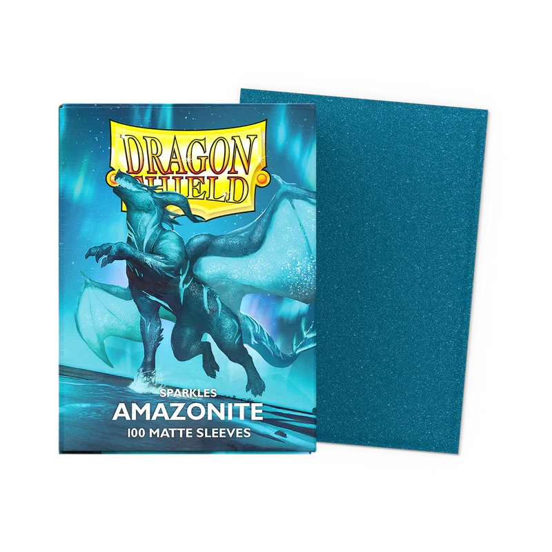 Dragon Shield: Standard 100ct Sleeves - Amazonite (Matte)