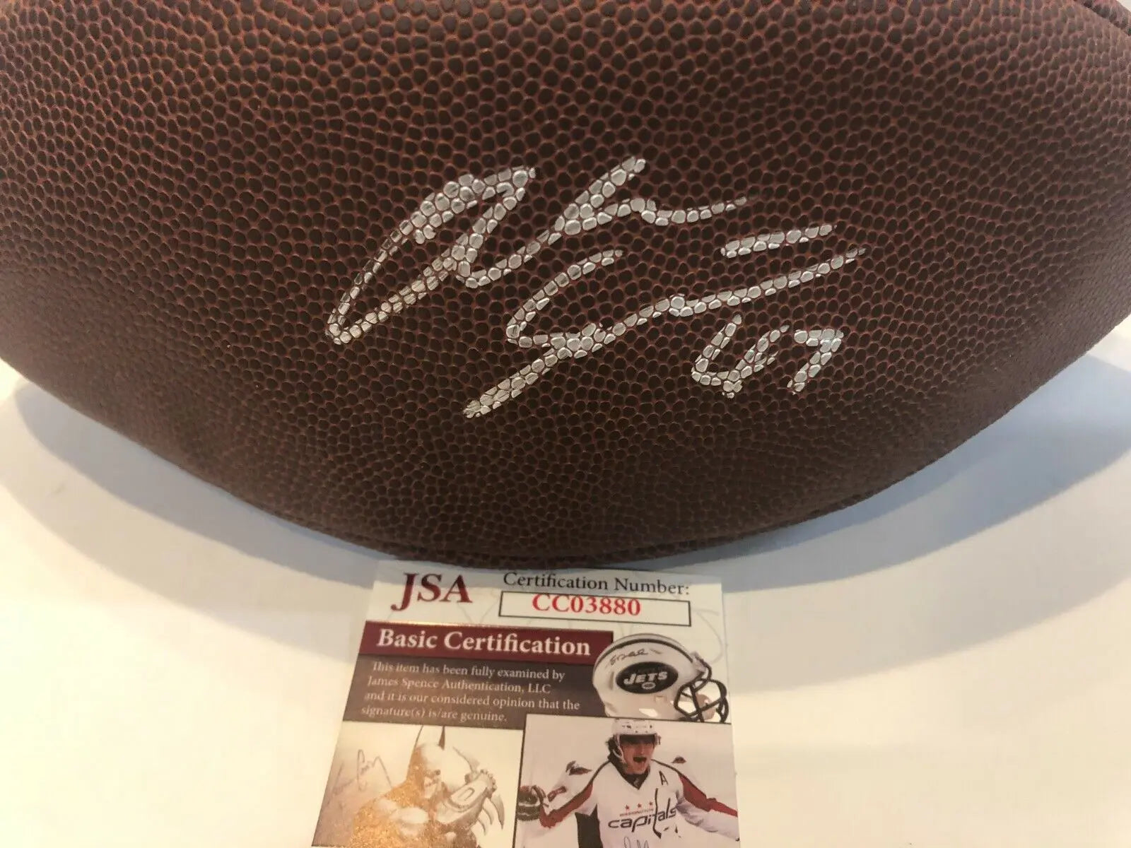 Alec Ogletree Autographed Signed Nfl Football Jsa Coa