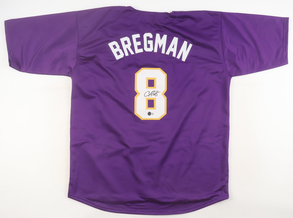 Alex Bregman Autographed Jersey Hand Signed Beckett Certified