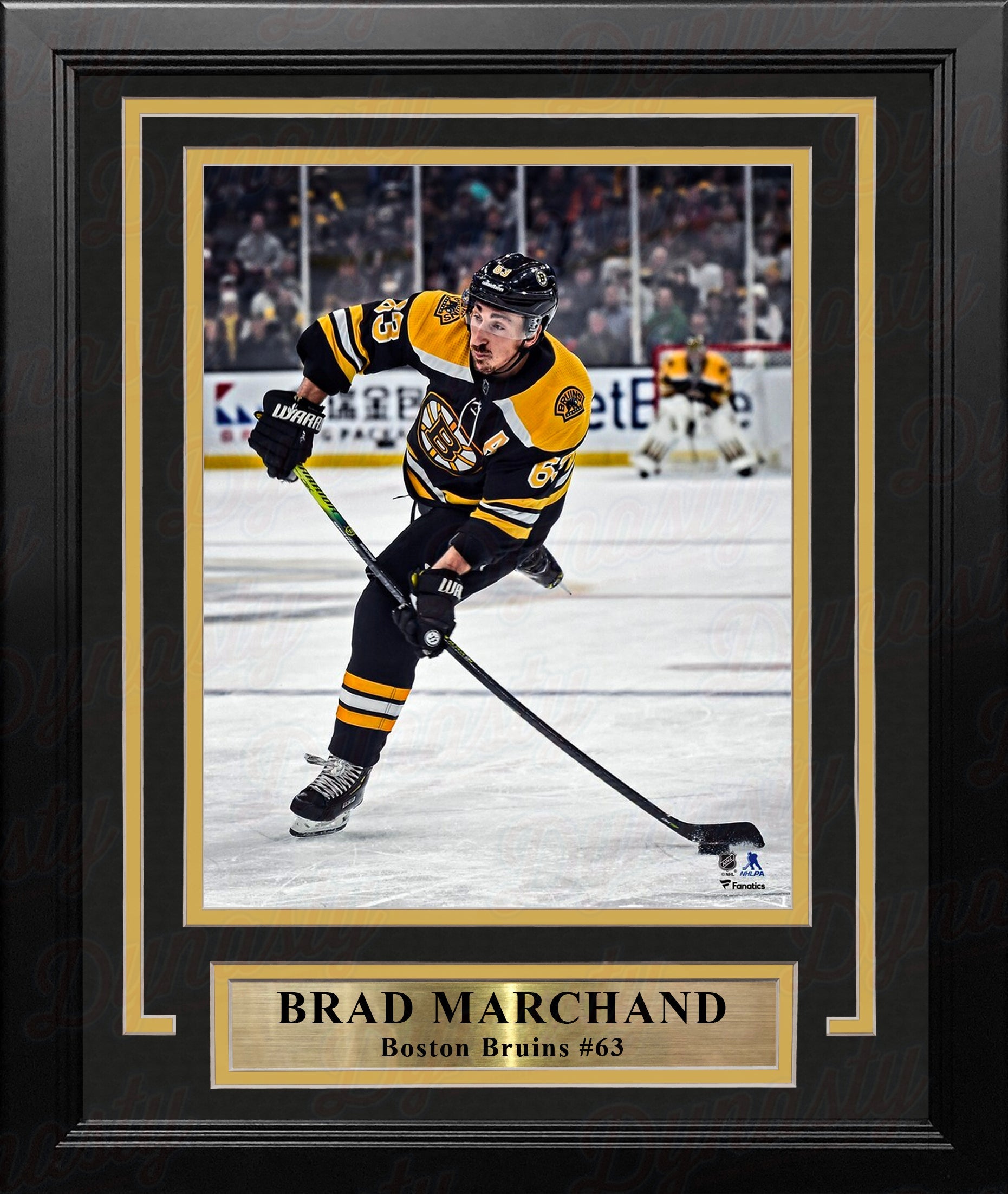 Brad Marchand in Action Boston Bruins 8" x 10" Framed Hockey Photo
