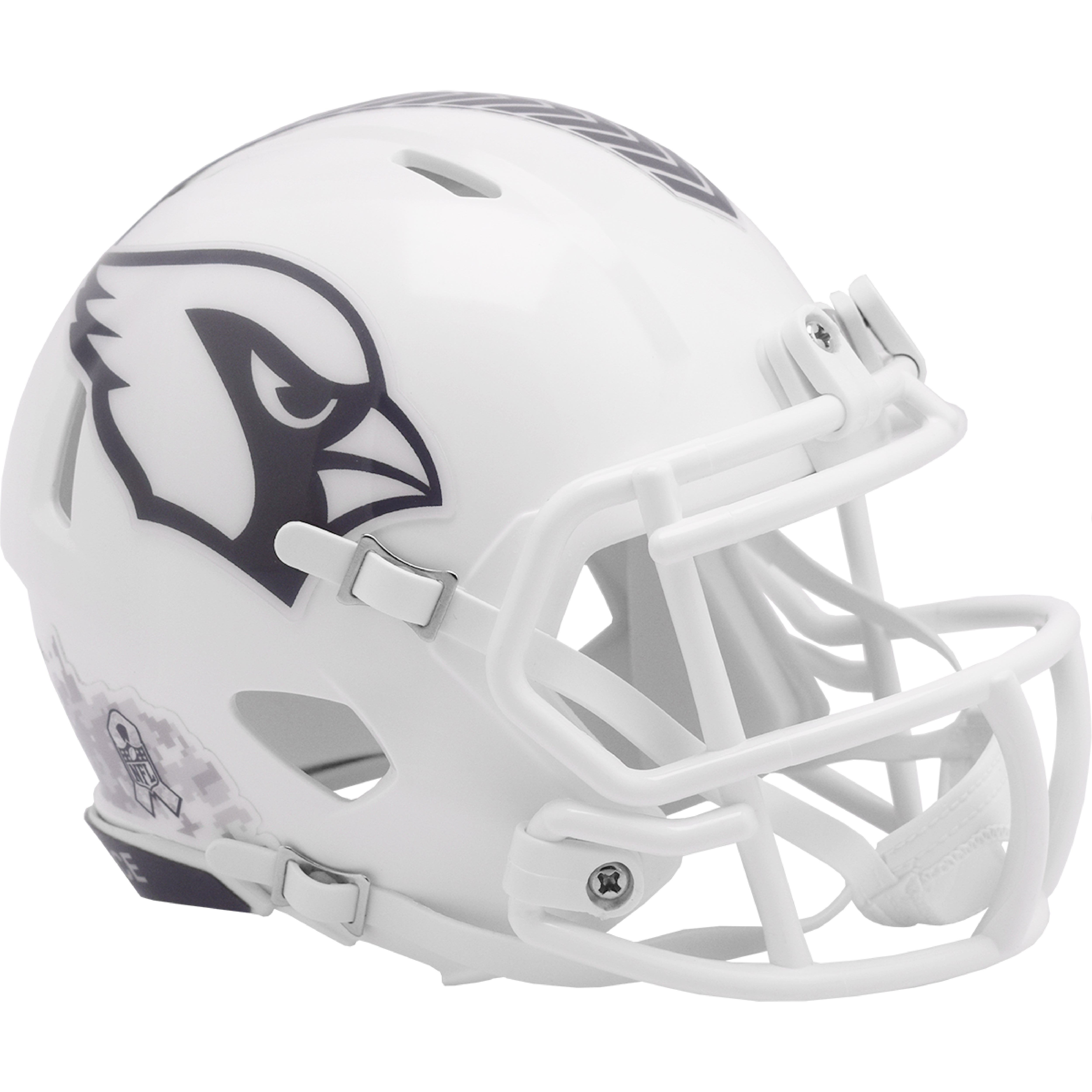 Arizona Cardinals 2024 Salute to Service Riddell Speed Mini Football Helmet