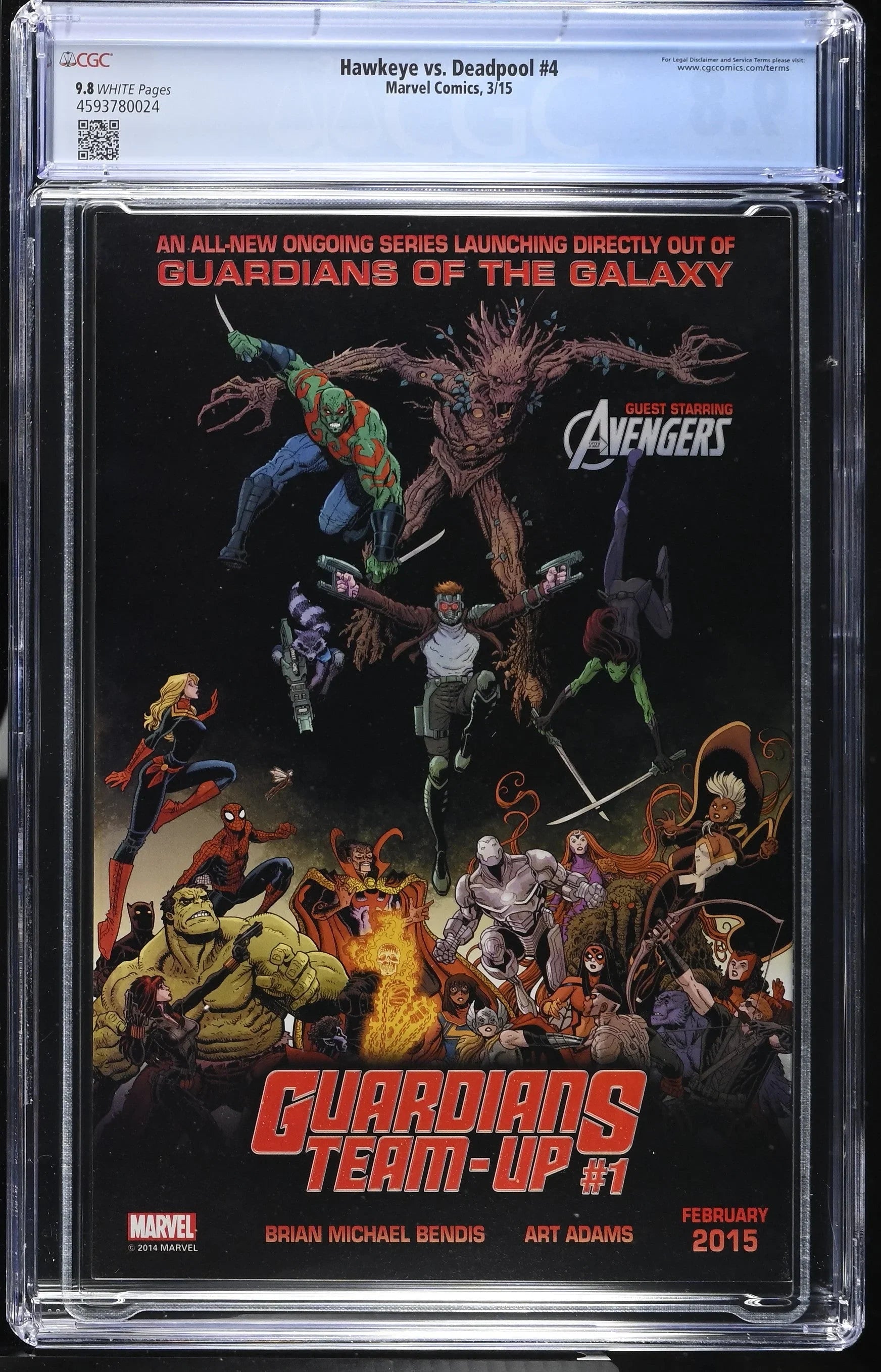 Hawkeye vs. Deadpool #4 (3/15) Graded CGC 9.8