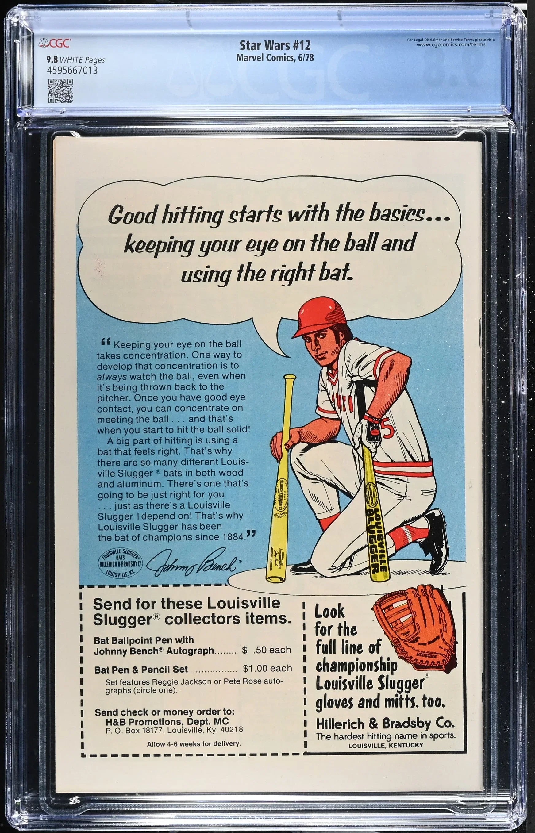 Star Wars #12 (6/78) Graded CGC 9.8