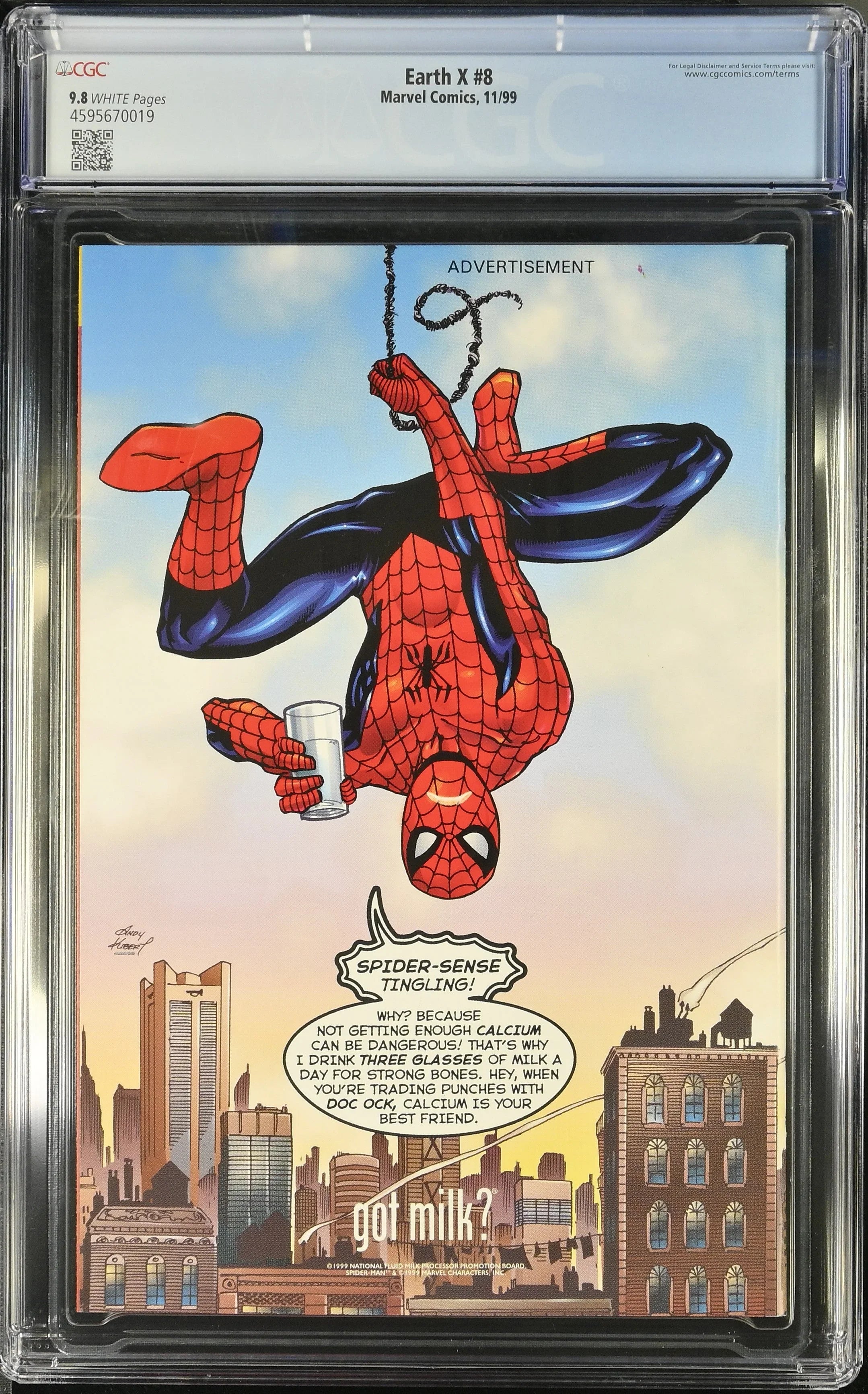 Earth X #8 (11/99) Graded CGC 9.8