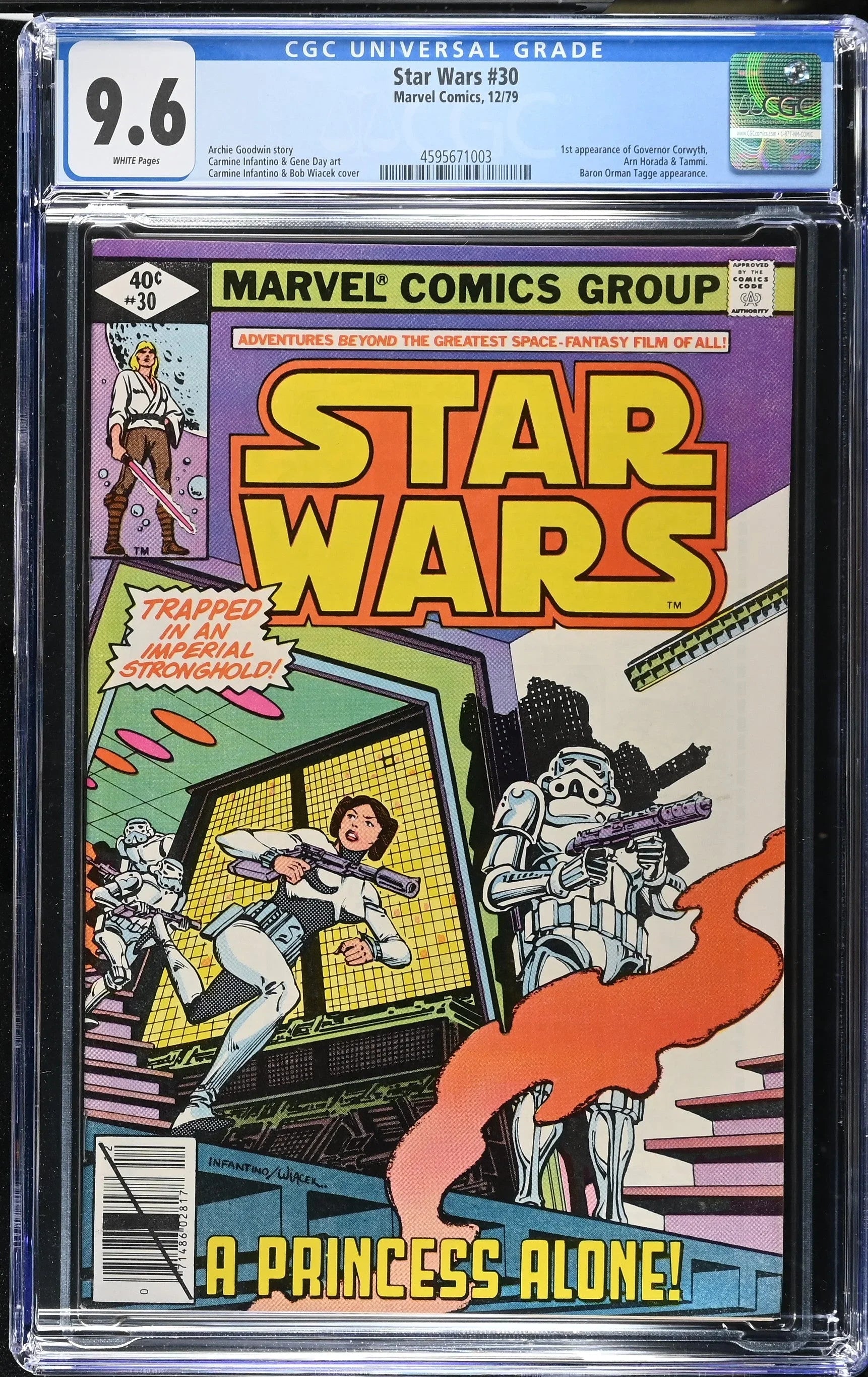 Star Wars #30 (12/79) Graded CGC 9.6