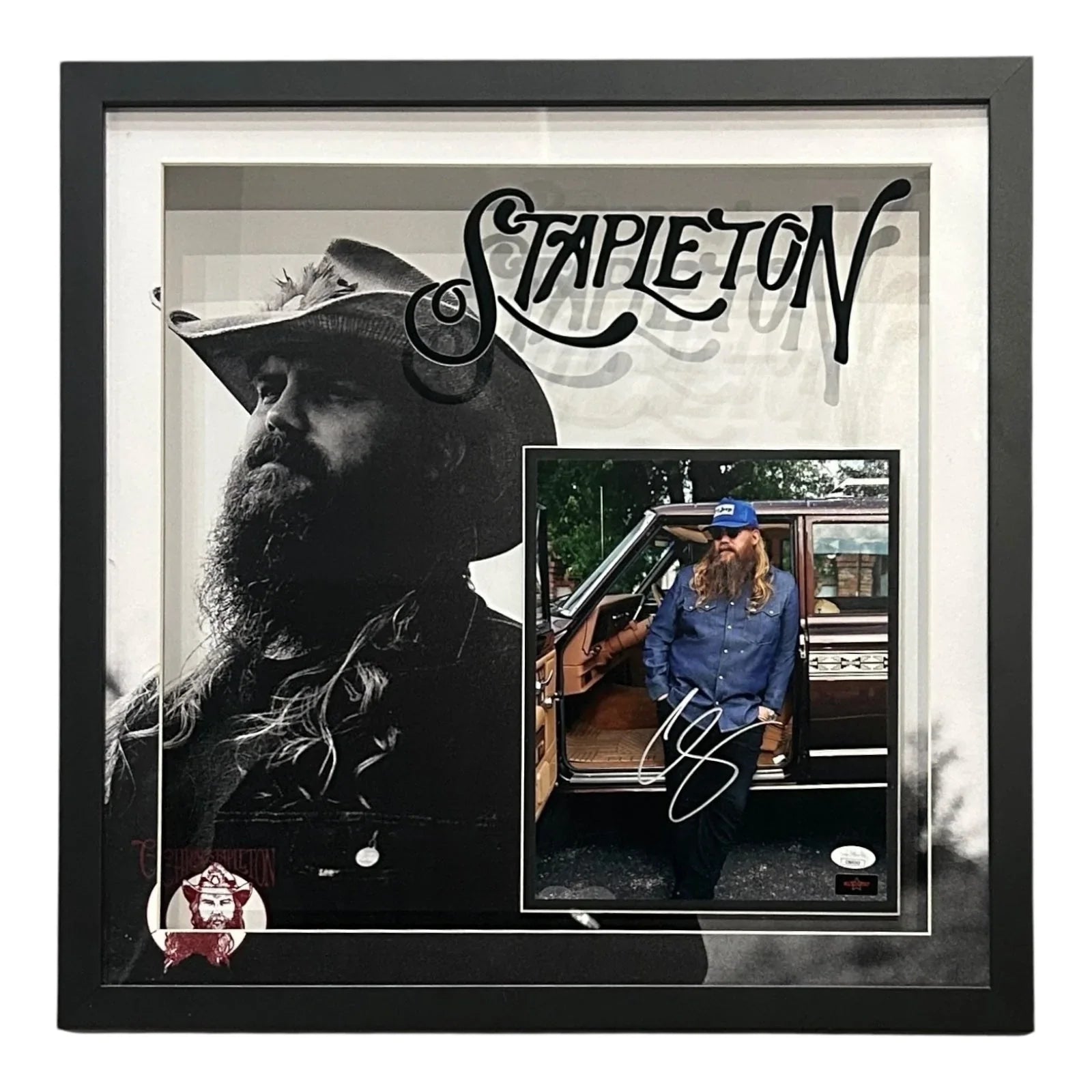 Chris Stapleton Autographed Deluxe Framed 8x10 Photo - JSA