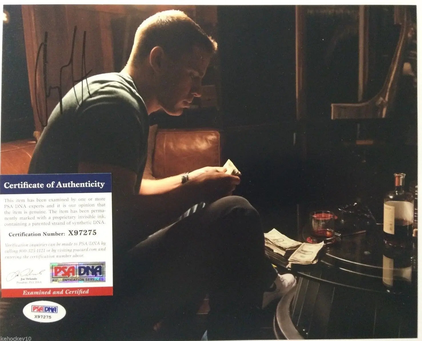 Channing Tatum Autographed Signed 8X10 Photo Psa/Dna Coa