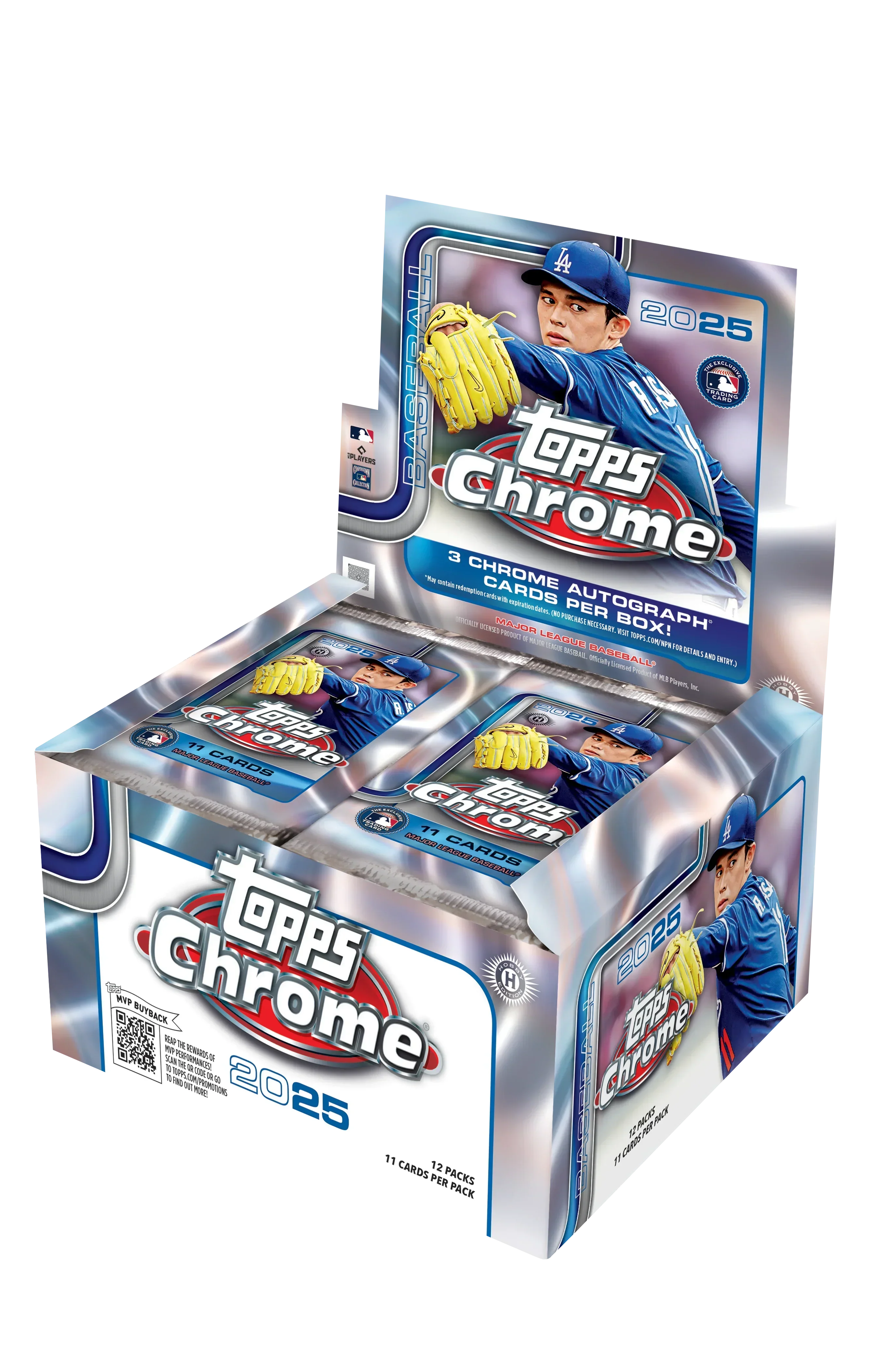 2025 Topps Chrome® Baseball - Hobby Jumbo Box