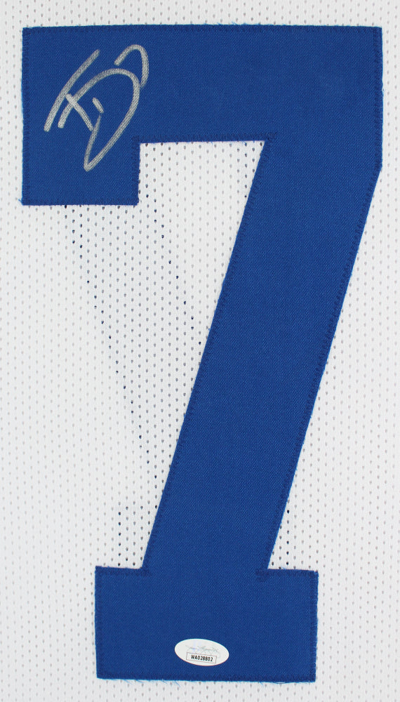 Trevon Diggs Dallas Cowboys Autographed White Football Jersey
