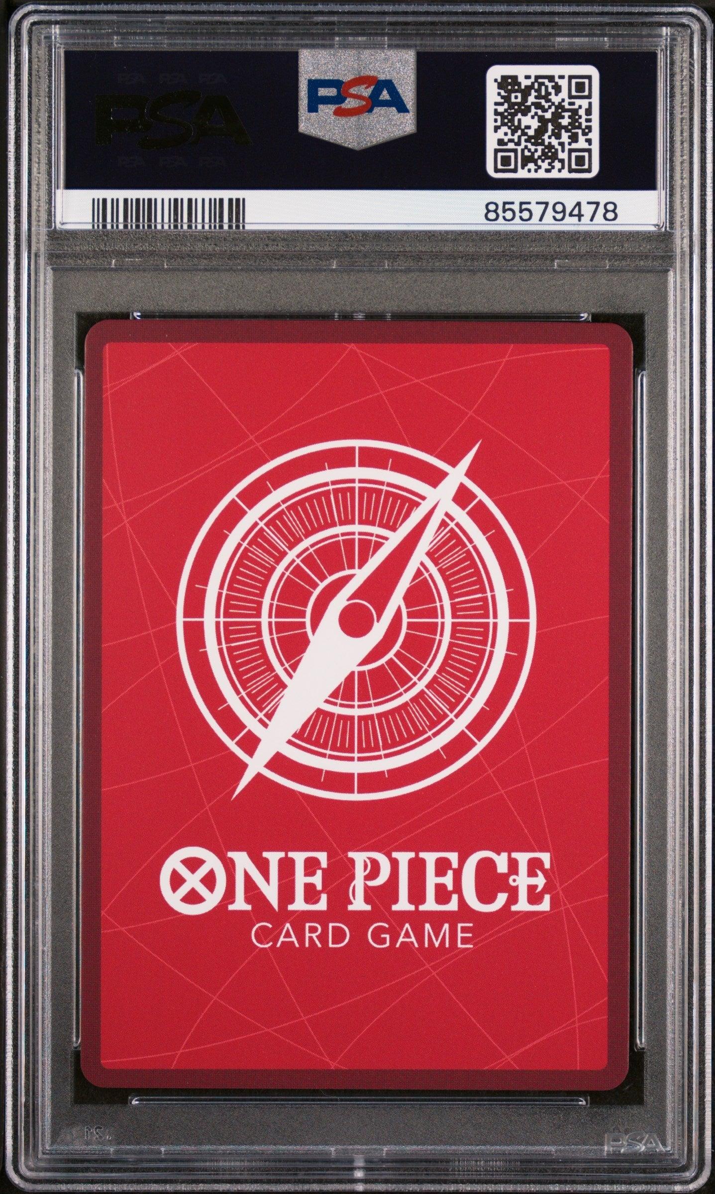 2022 ONE PIECE JAPANESE STARTER DECK-ONE PIECE FILM EDITION SHANKS #1 - PSA GEM MT 10