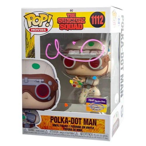 Signature Series David Dastmalchian Signed Pop - Polka Dot Man (The Suicide Squad)