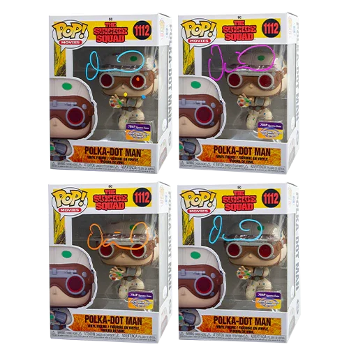 Signature Series David Dastmalchian Signed Pop - Polka Dot Man (The Suicide Squad)
