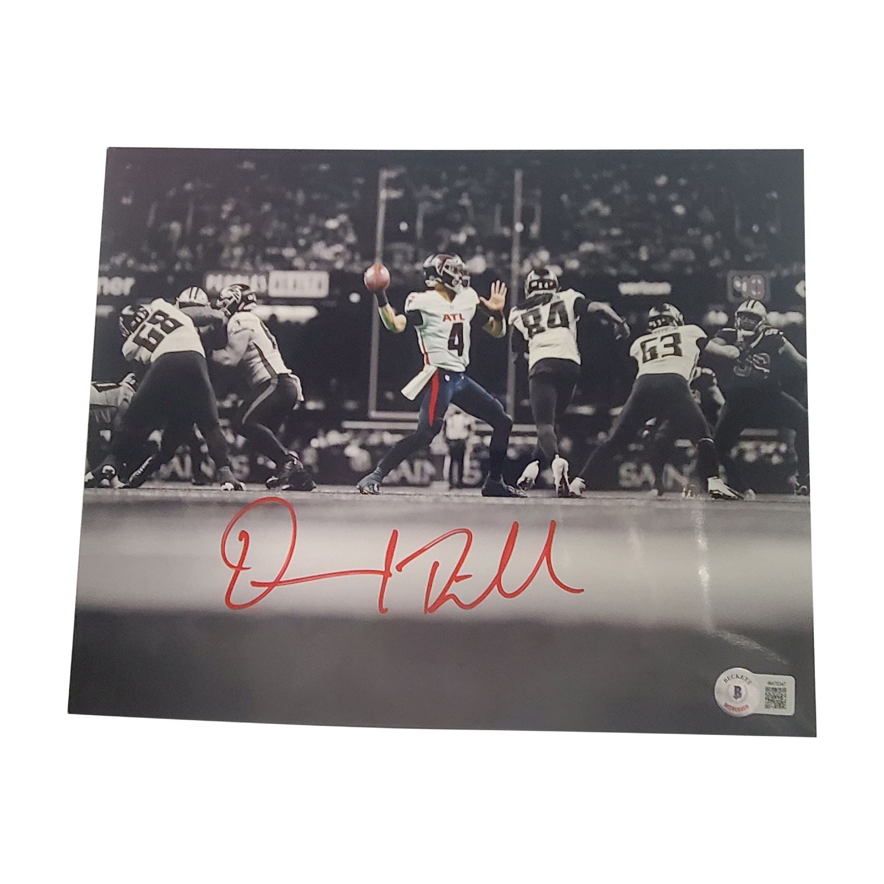 Desmond Ridder Signed 8x10 photo - Beckett Authentication