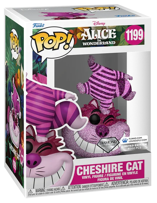 Disney100: Platinum Cheshire Cat Cosplay Pop! & Bag Bundle