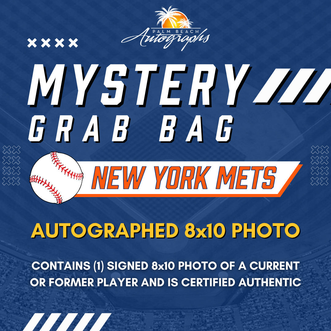 Mystery Grab Bag - New York Mets MLB 8x10 Autographed Photo