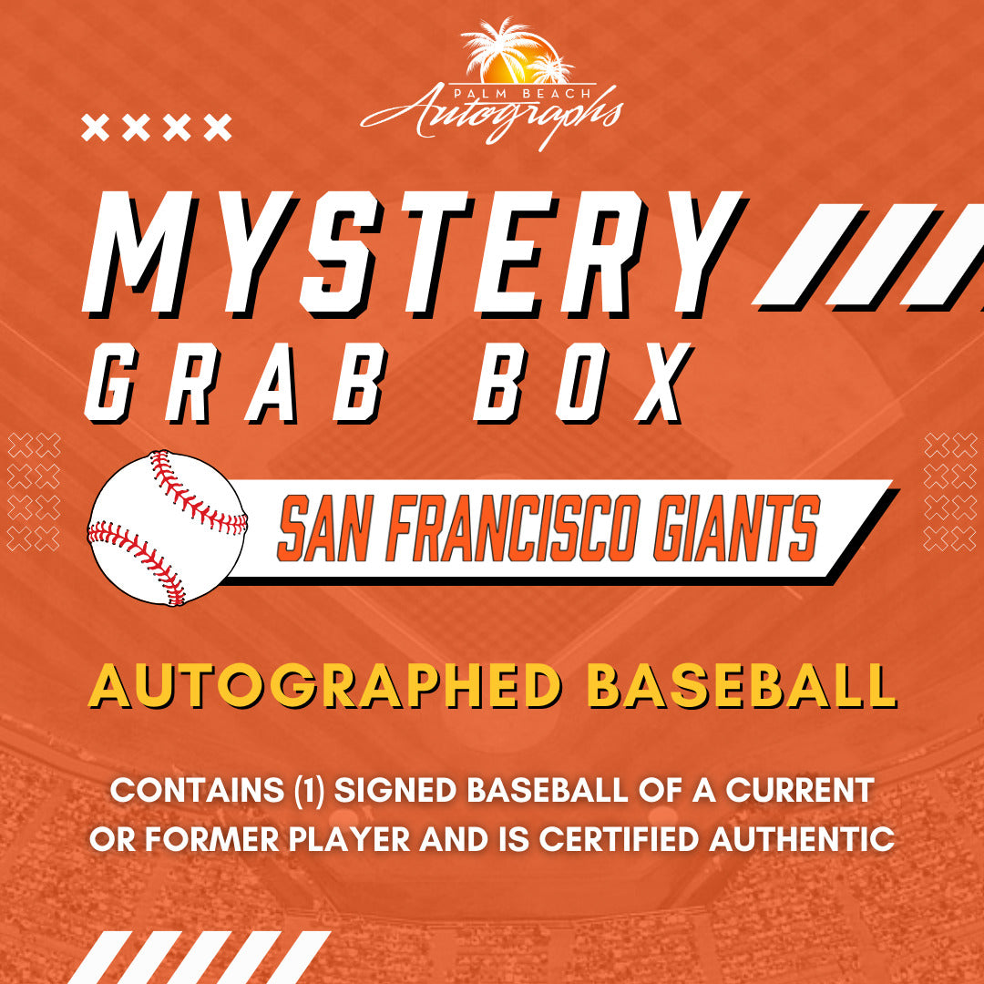 Mystery Grab Box - San Francisco Giants MLB Autographed Baseball