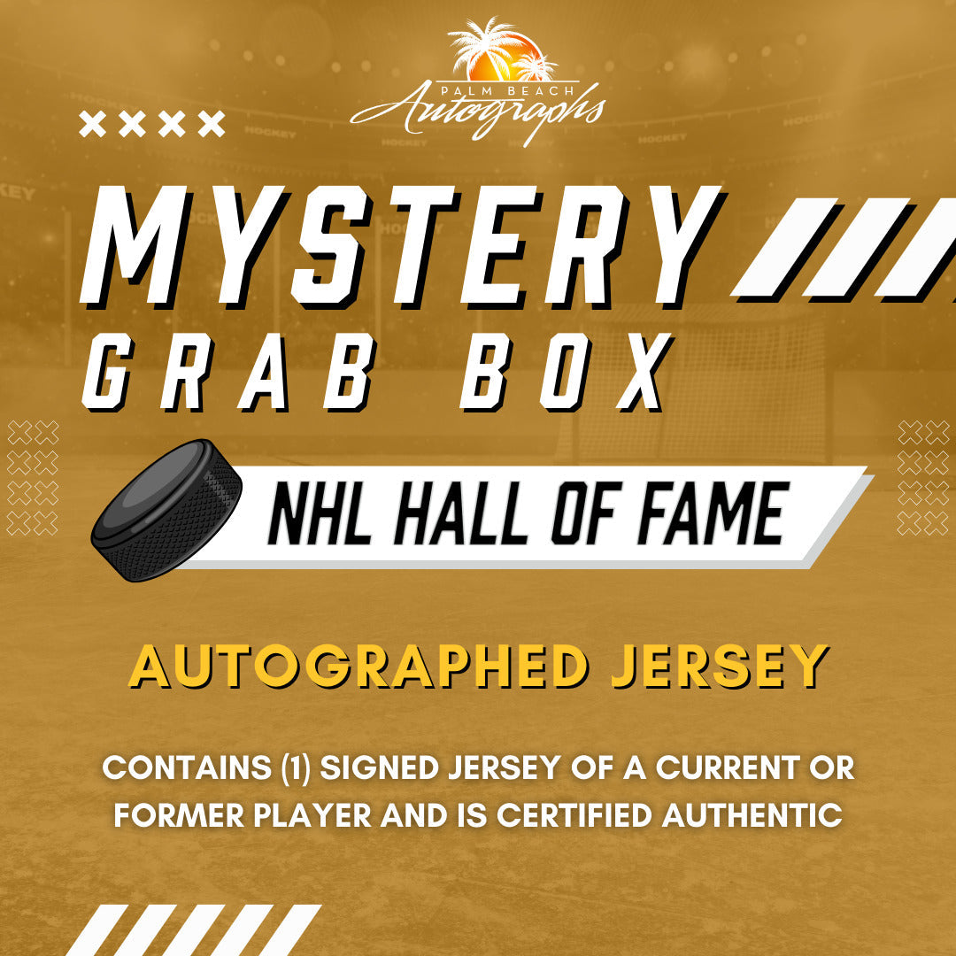 Mystery Grab Box - NHL Autographed Jersey - Only Hall of Famers