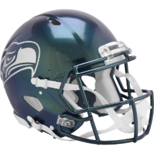 Seattle Seahawks Full Size Authentic Speed Football Helmet 2025 Rivalries - NFL