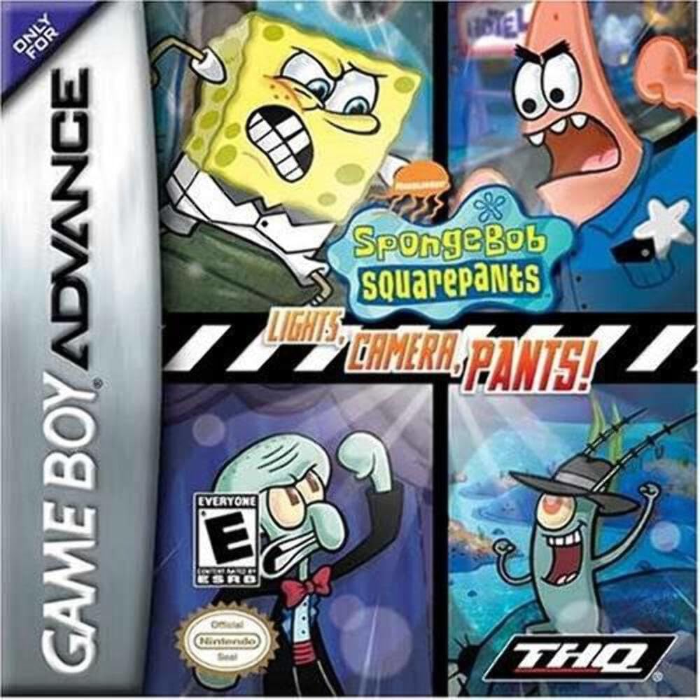 Spongebob Lights, Camera, Pants | GBA