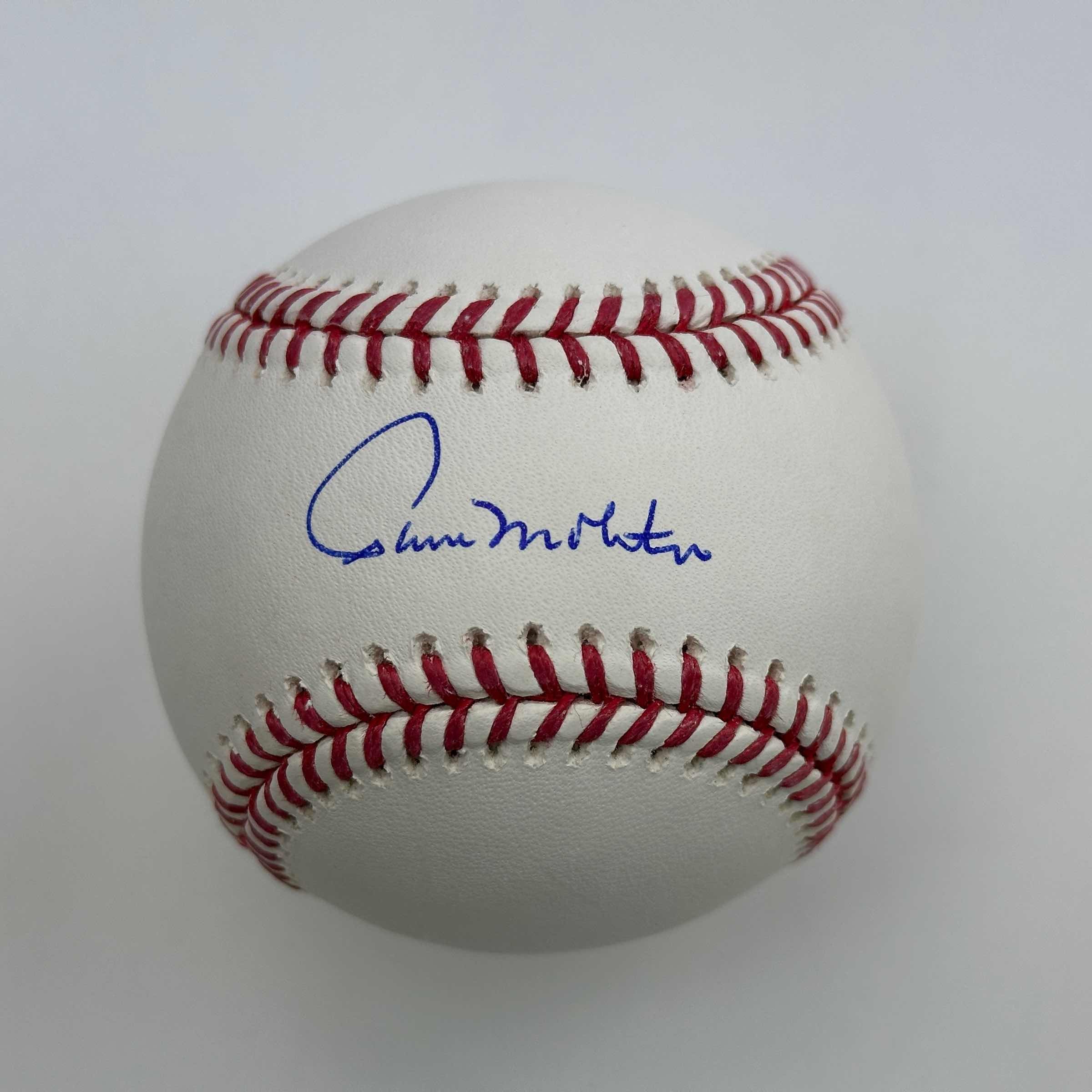 Autographed/Signed Paul Molitor Rawlings Official Major League Baseball ROML JSA COA Auto