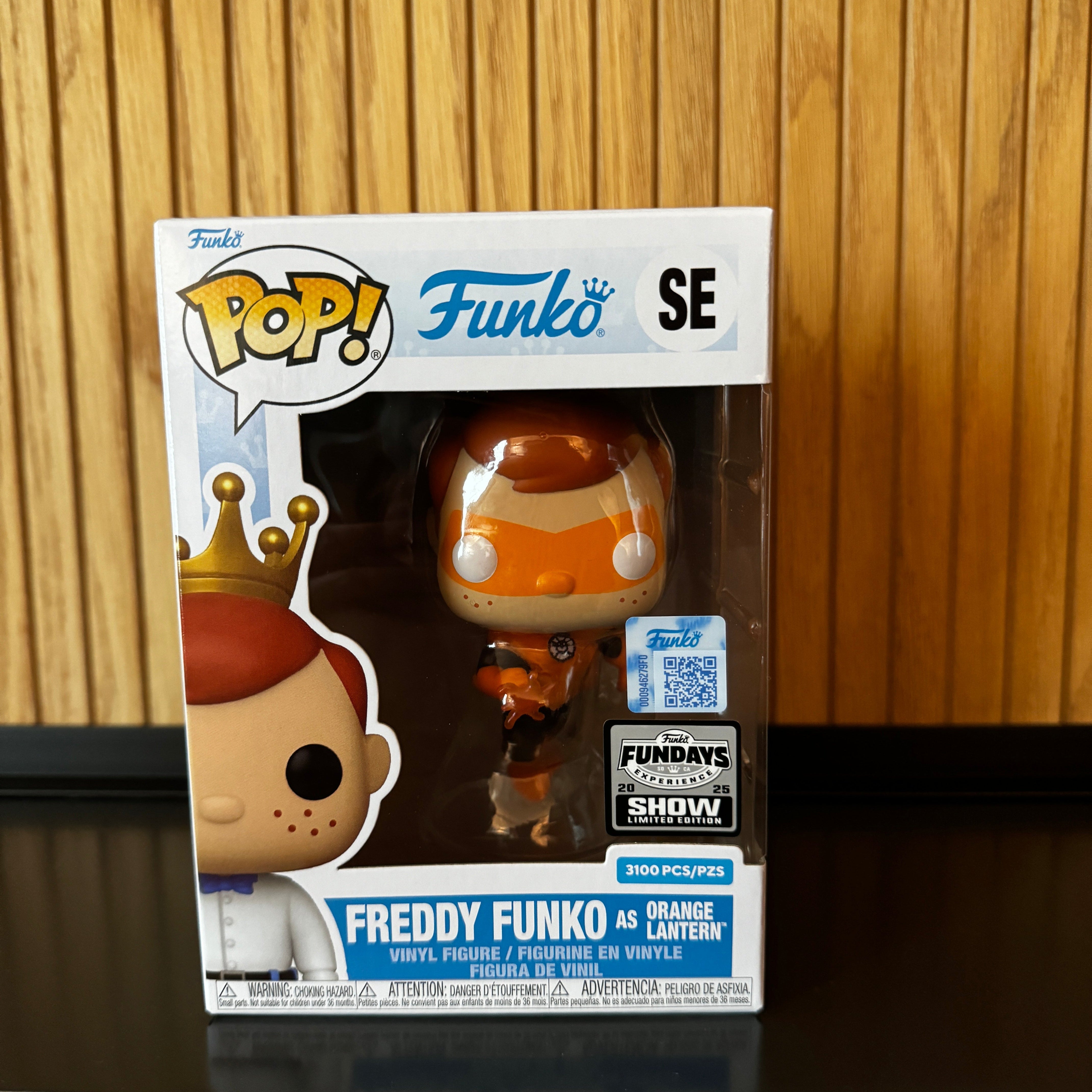 Funko Fundays Experience 2025: Pop! Originals DC Freddy Funko as Orange Lantern () LE3100