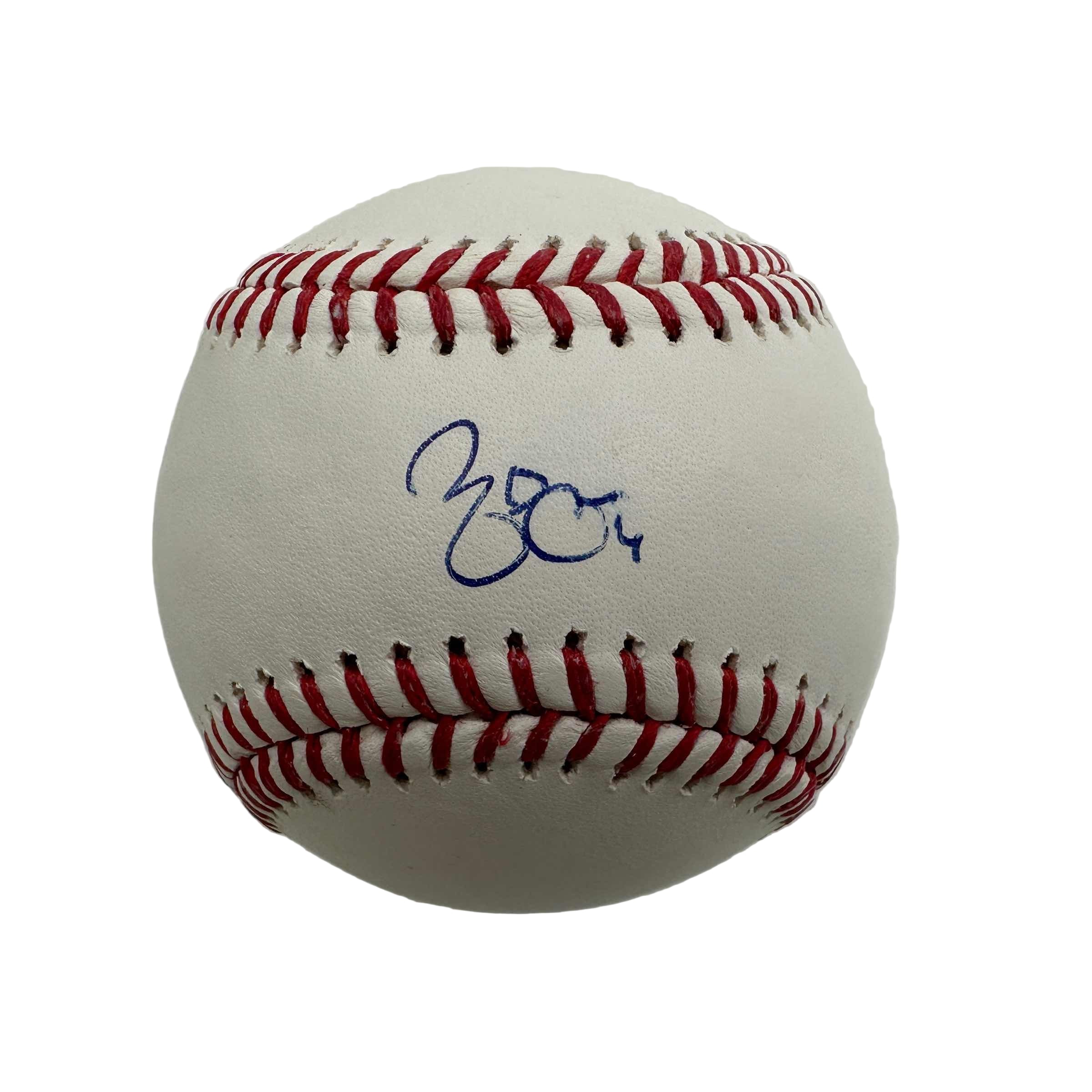 Autographed/Signed Yadier Molina Rawlings Official Major League Baseball ROML Beckett BAS COA