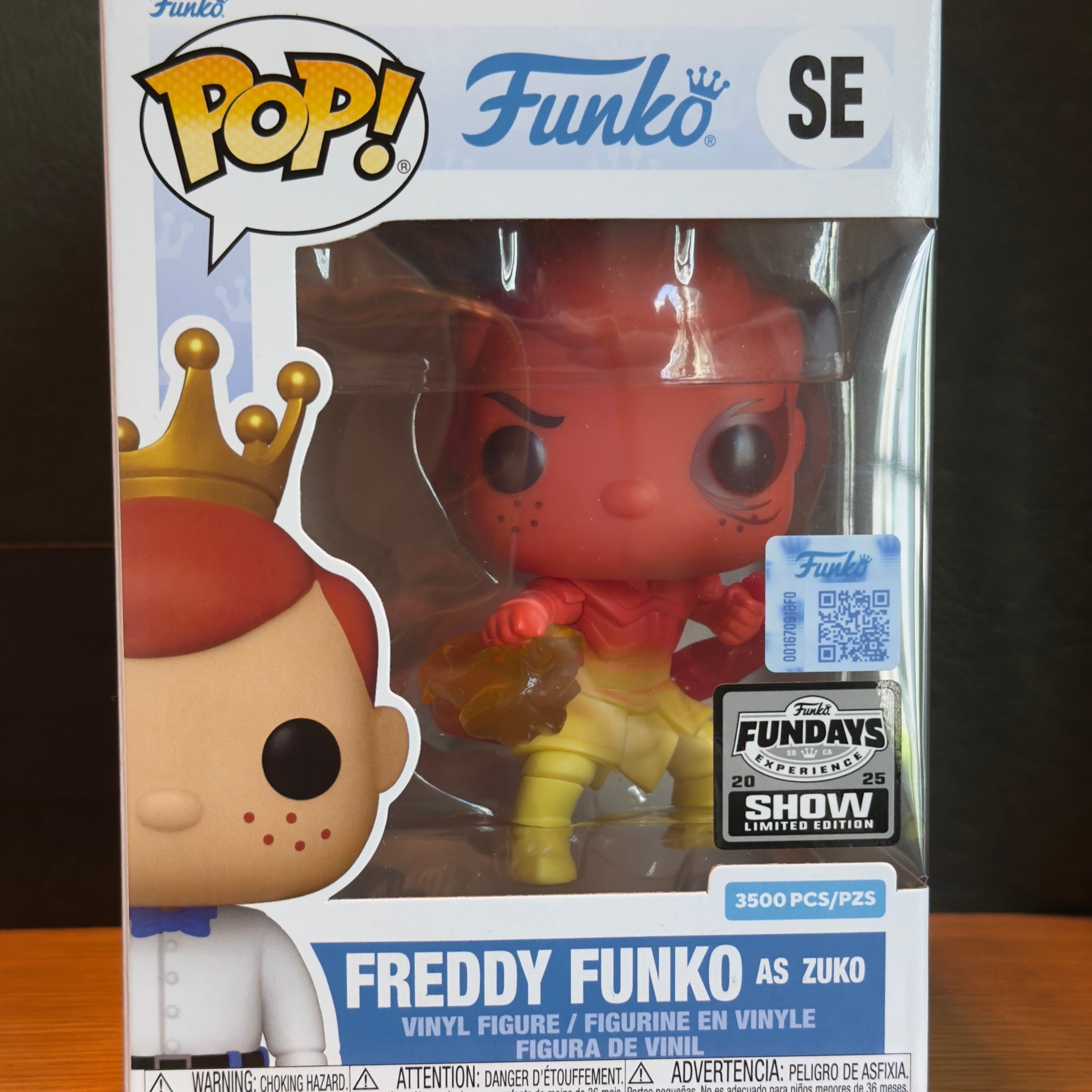Funko Fundays Experience 2025: Pop! Originals Nickelodeon's Avatar the Last Airbender Freddy Funko as Zuko () LE3500