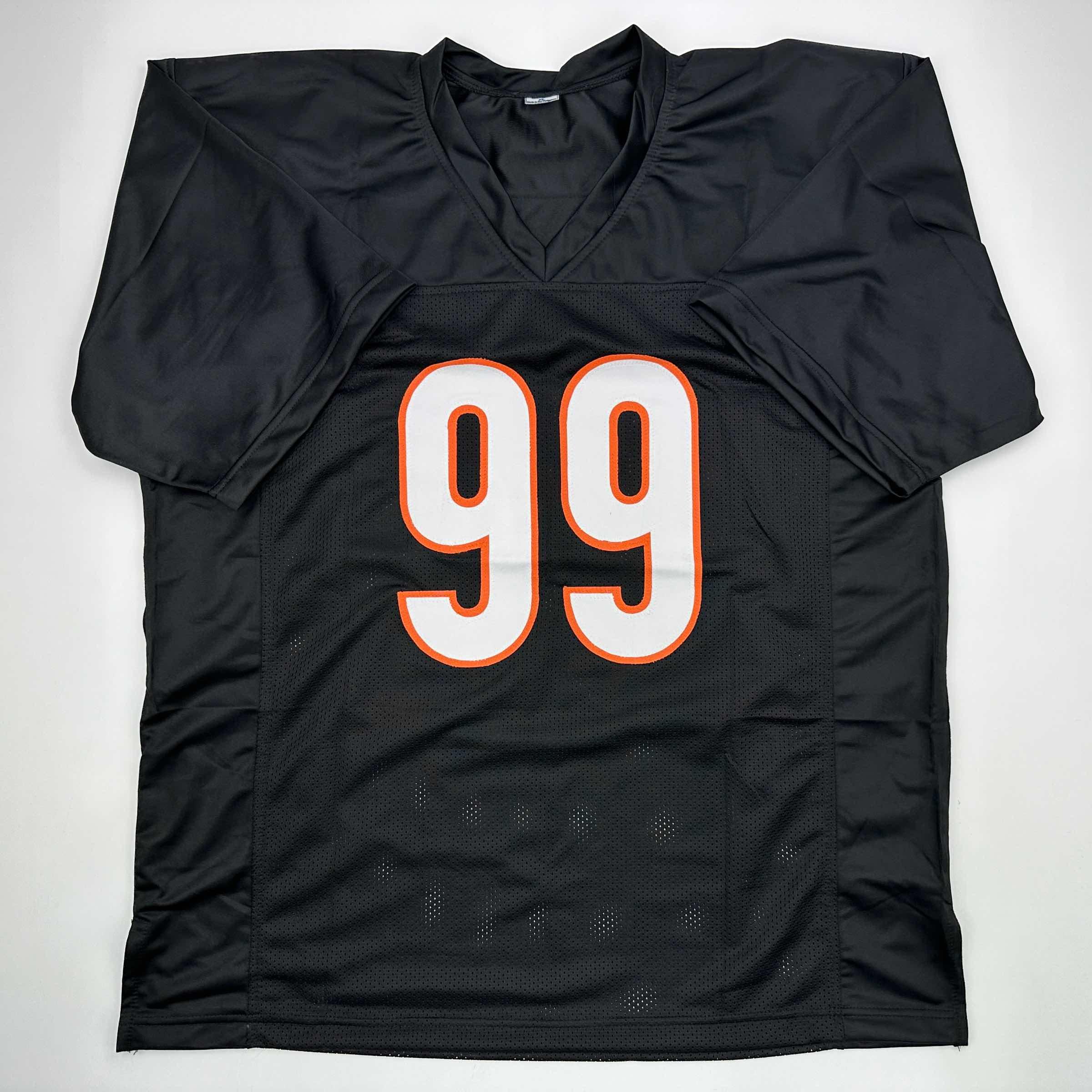 Autographed/Signed Myles Murphy Cincinnati Black Football Jersey JSA COA