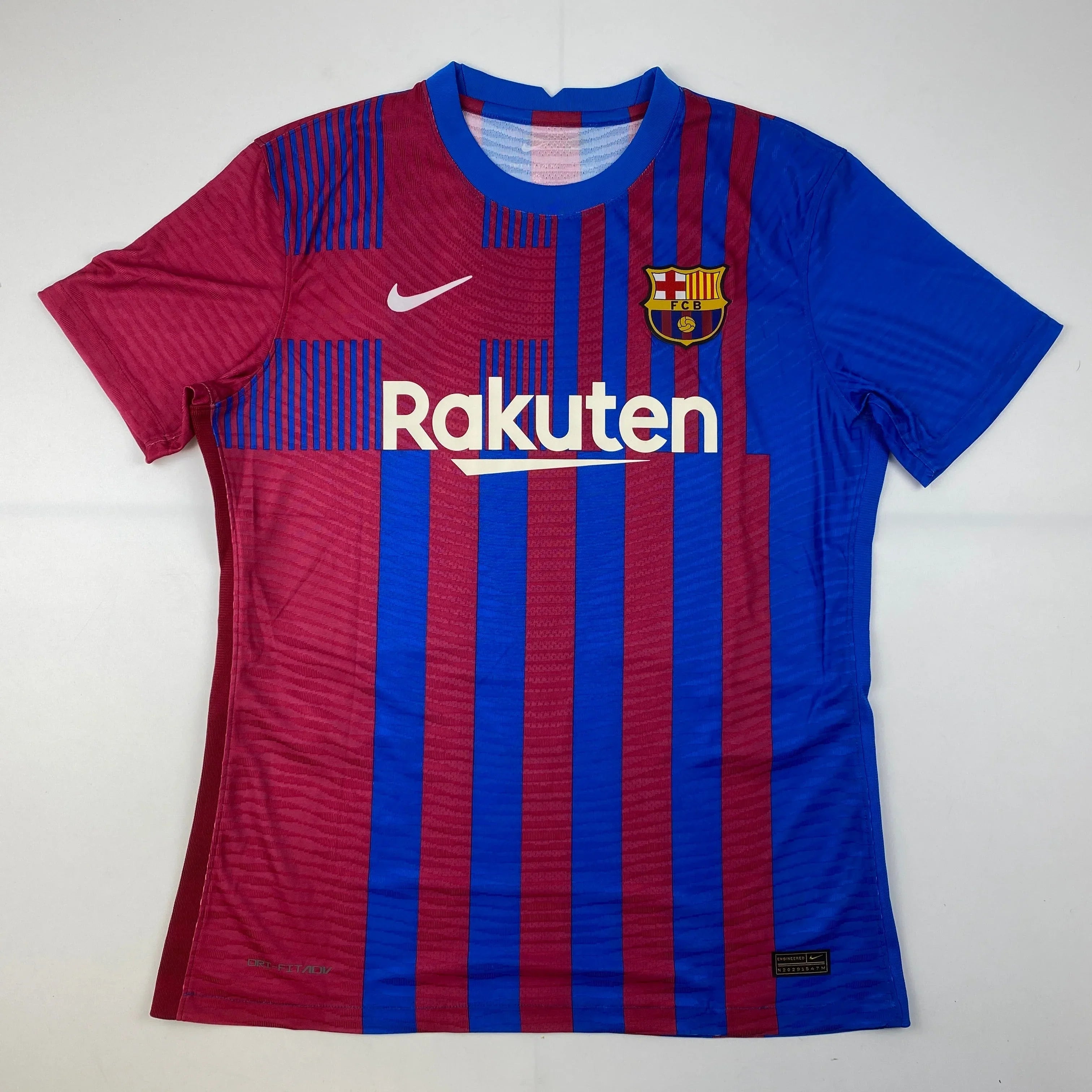 Autographed/Signed Ansu Fati FC Barcelona Blue Soccer Jersey Beckett BAS COA