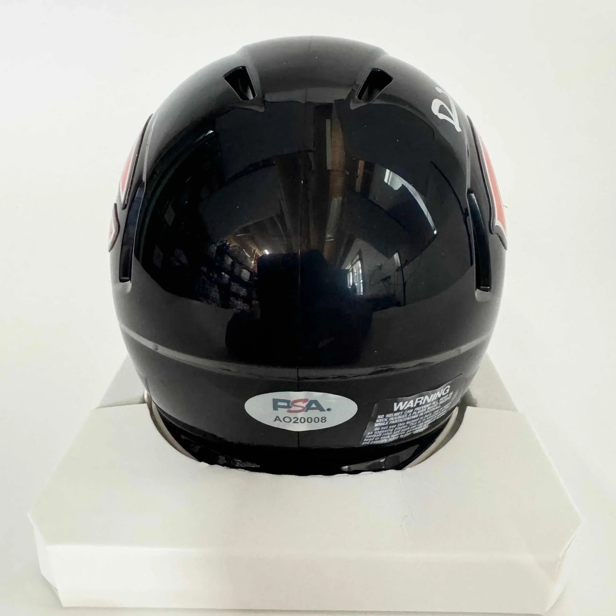Autographed/Signed Devin Hester Chicago Bears Mini Football Helmet PSA COA