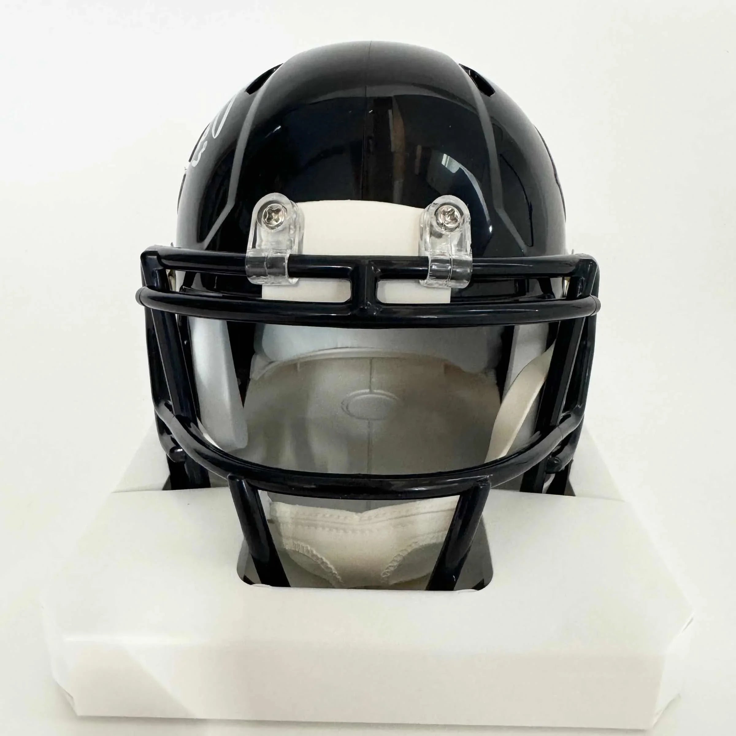 Autographed/Signed Devin Hester Chicago Bears Mini Football Helmet PSA COA