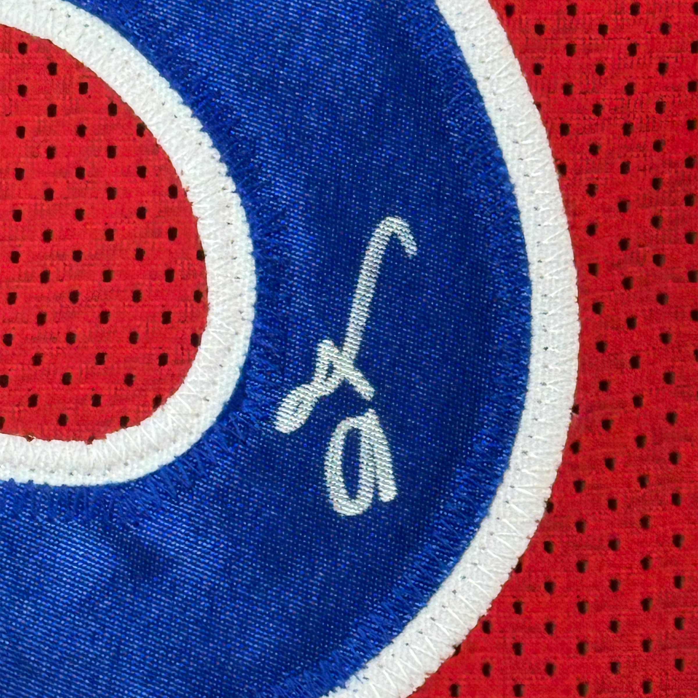 Framed Autographed/Signed Allen Iverson 35x39 Philadelphia Red Basketball Jersey JSA COA