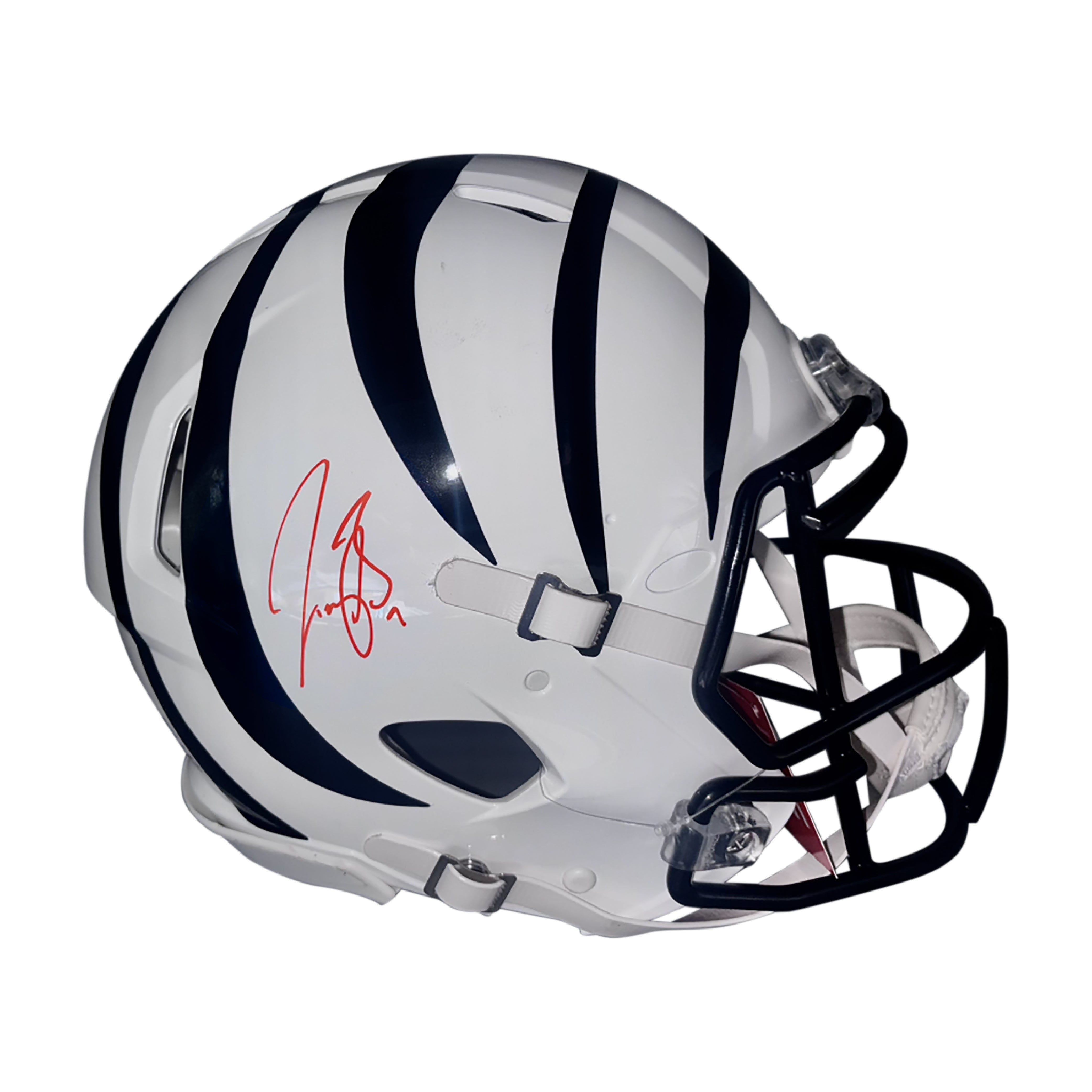 Joe Burrow Autographed Bengals OFA Authenic Full Size Helmet