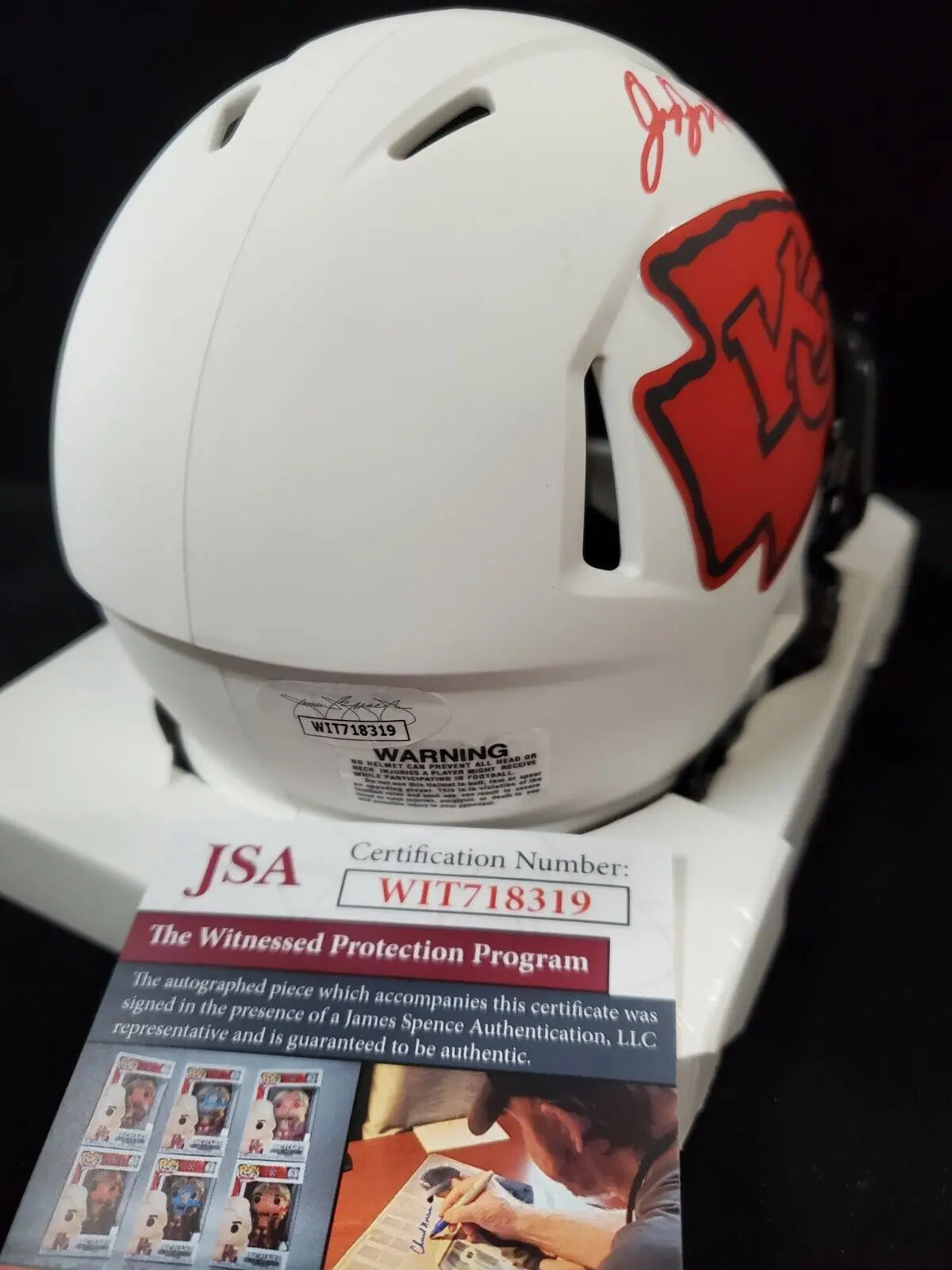 Kansas City Chiefs L'jarius Sneed Autographed Signed Lunar Mini Helmet Jsa Coa SALE