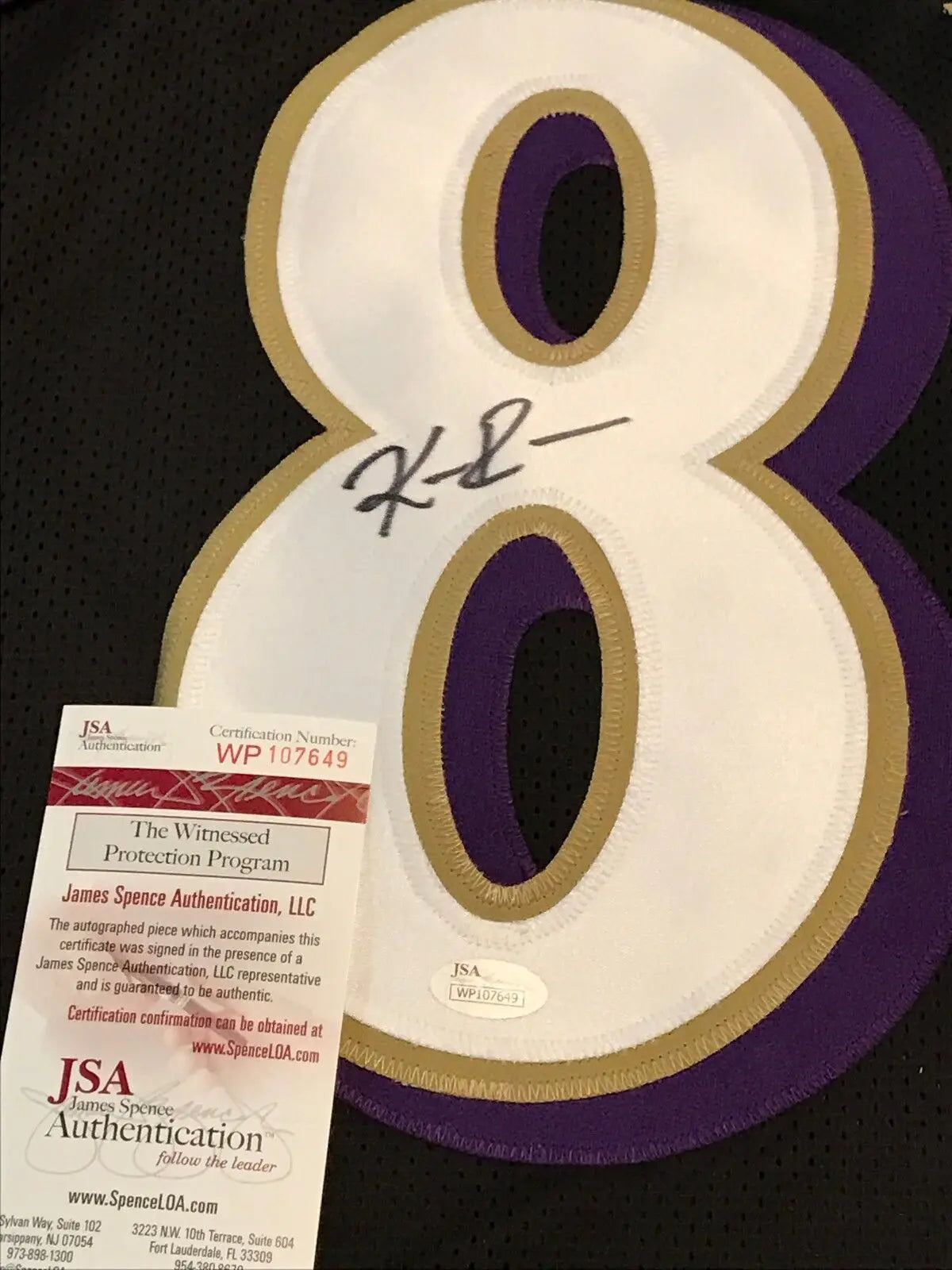 Keenan Reynolds Autographed Signed Baltimore Ravens Jersey Jsa  Coa