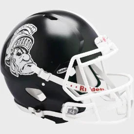 Michigan State Spartans Full Size Authentic Speed Football Helmet Gruff Sparty-NCAA