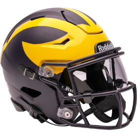 Michigan Wolverines NCAA Mid Size SpeedFlex Helmet-NCAA