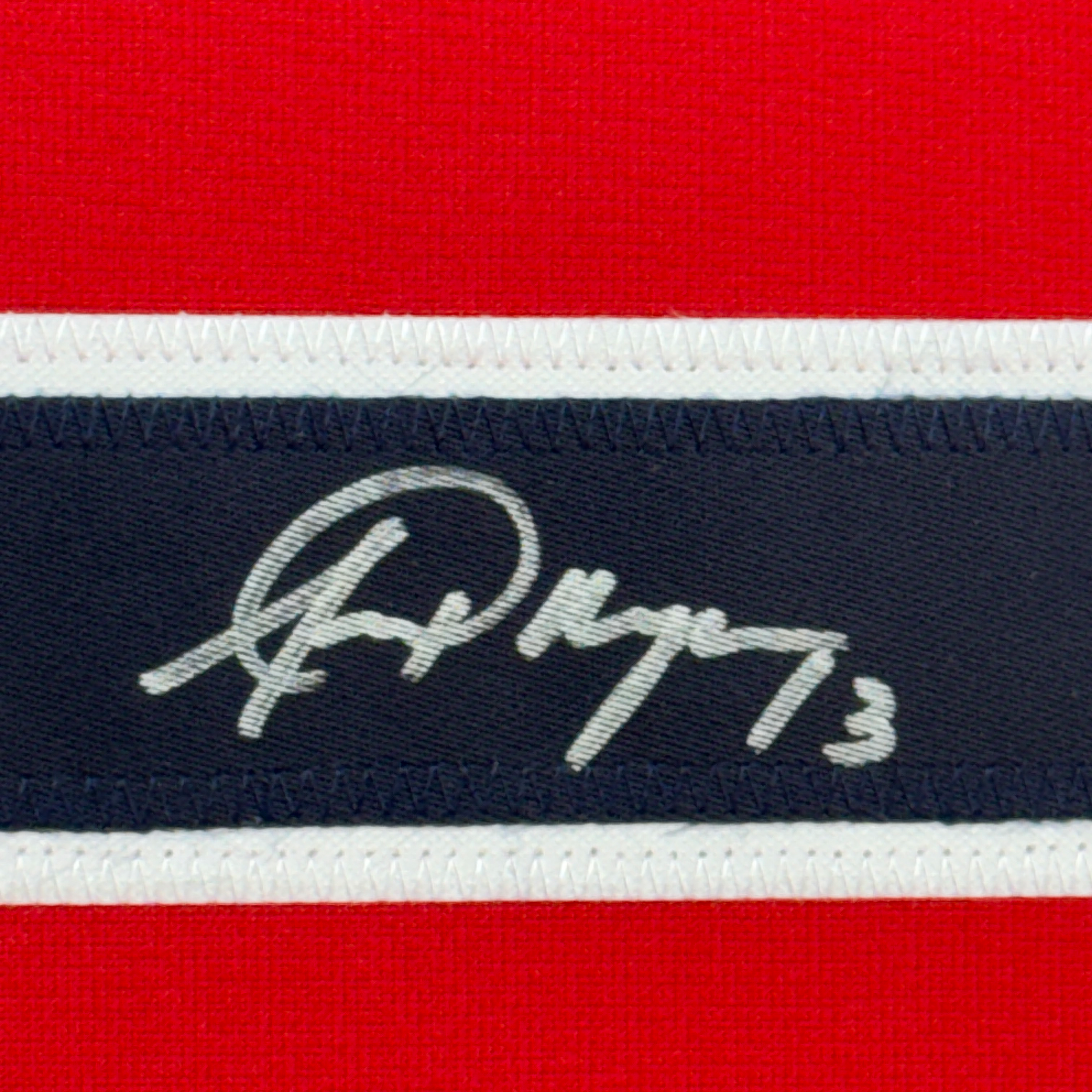 Framed Autographed/Signed Alex Morgan 35x39 Red Soccer Team USA World Cup Jersey JSA COA