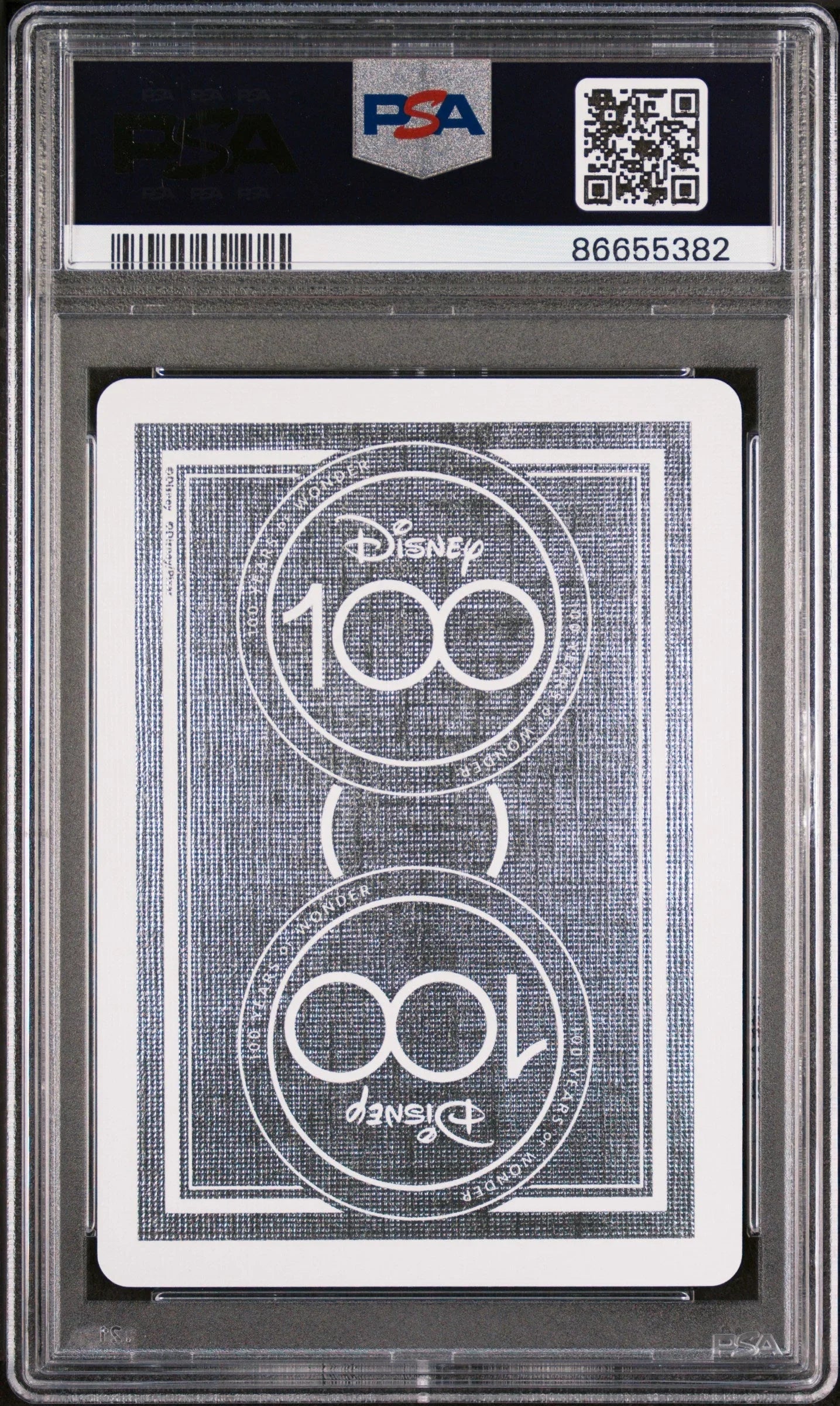 2023 DISNEY 100 PLAYING CARDS WOODY JACK OF CLUBS PSA 10