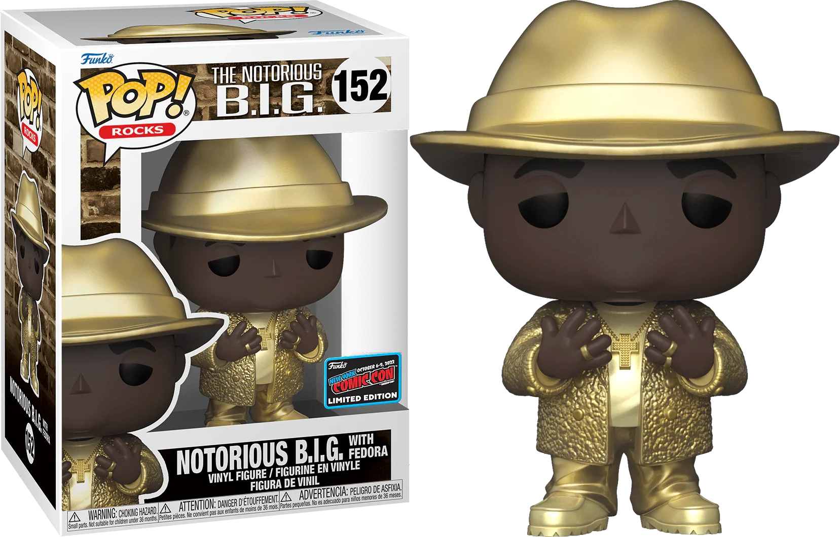 Notorious B.I.G. with Fedora