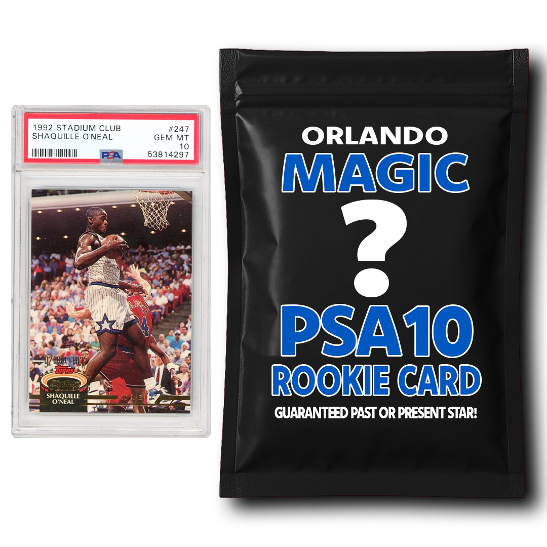 Orlando Magic PSA 10 Graded Rookie Card Mystery Pack