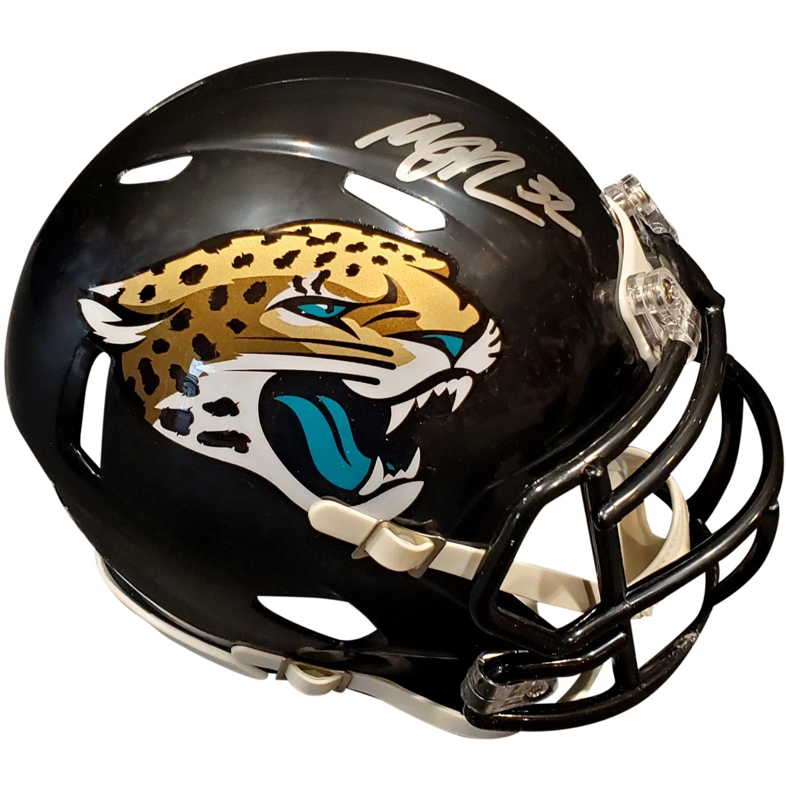 Maurice Jones-Drew Autographed Jacksonville Jaguars Mini Helmet - Beckett