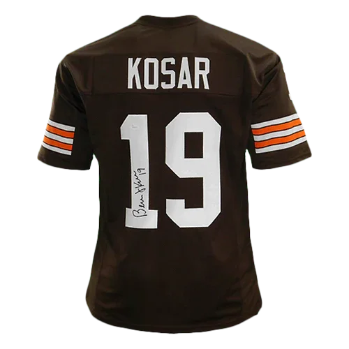 Bernie Kosar Autographed Cleveland (Brown #19) Custom Jersey - JSA