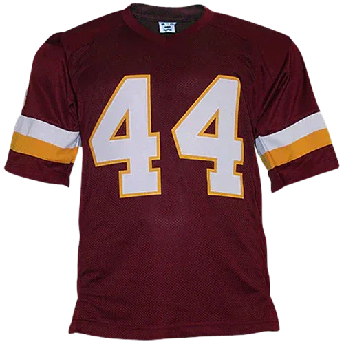 John Riggins Autographed Washington (Maroon #44) Custom Jersey - JSA